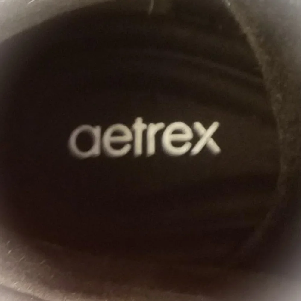 Aetrex Gianna Arch Support Platform Sneaker in Black Size 8.5 - Picture 10 of 14